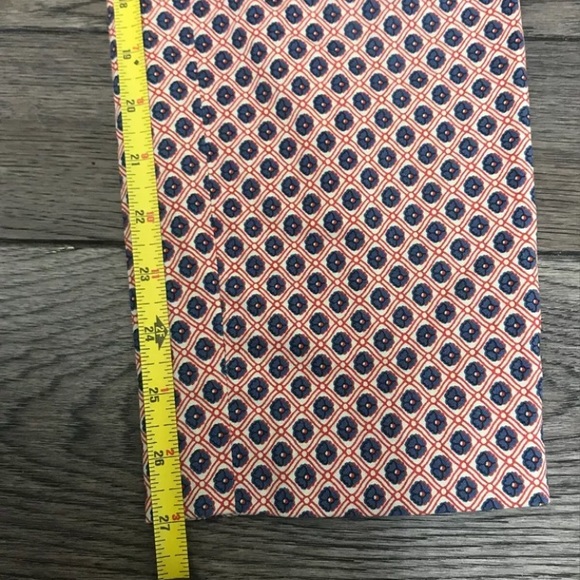 J. Crew Café Capri Pants Floral Print Size 2 - Picture 7 of 8
